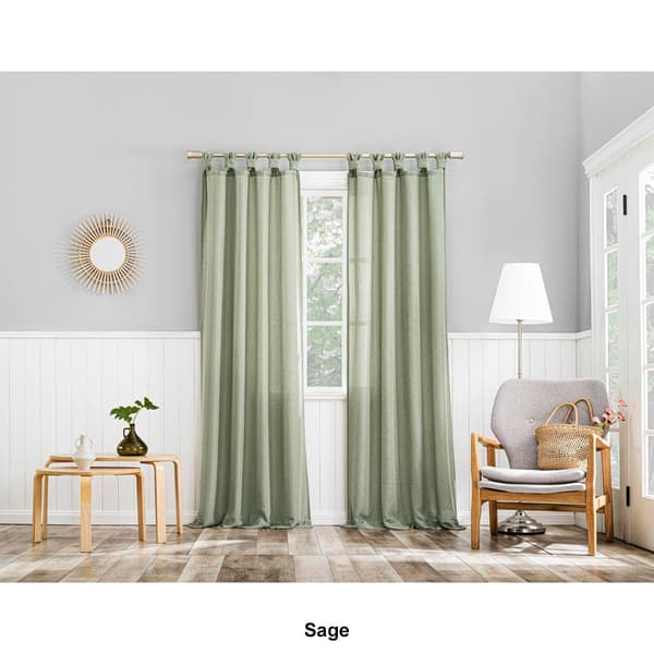 Mayra Wrap Tab Panel Curtain