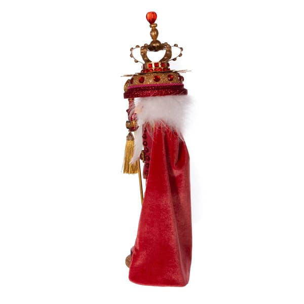 Kurt S. Adler 18in. Hollywood&#8482; Coral King Nutcracker