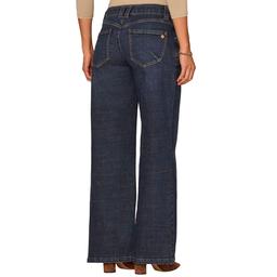 Womens Democracy “Ab”solution® 5-Pocket Wide Leg Jeans
