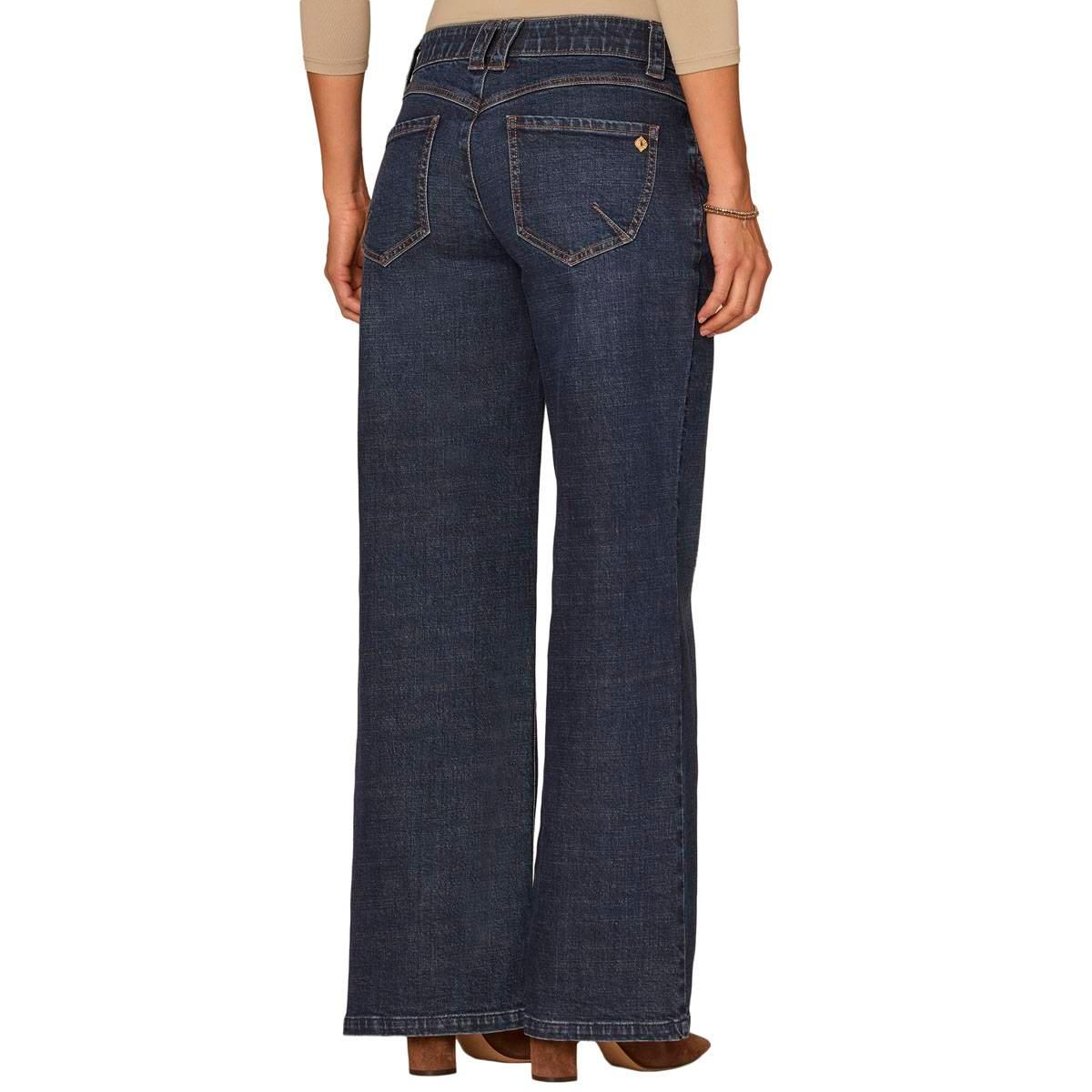 Womens Democracy “Ab”solution® 5-Pocket Wide Leg Jeans