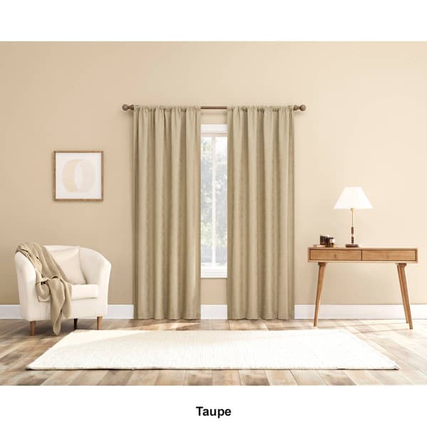 Belmont No Header Total Blackout Rod Pocket Panel Curtain