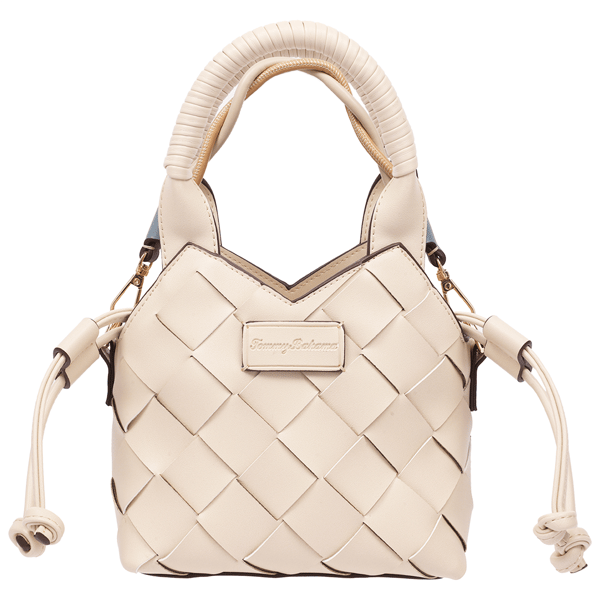 Tommy Bahama™ Demi Mini Woven Faux Leather Tote - image 
