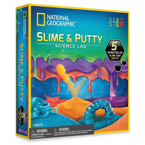 National Geographic Slime &amp; Putty Science Lab - image 