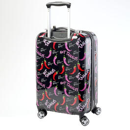Betsey Johnson Hot Tamales 20in. Carry-On Hardside Spinner