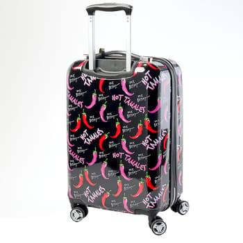 Betsey johnson flamingo on sale luggage