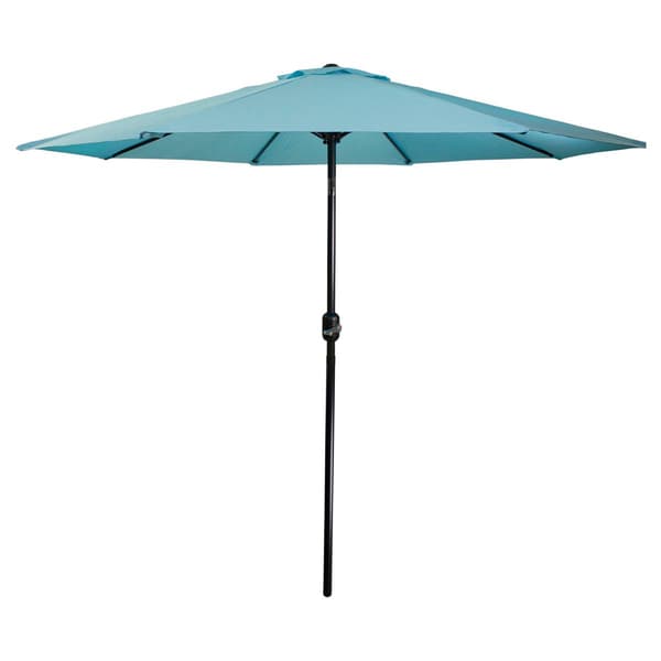 Northlight Seasonal 9ft. Patio Market Umbrella with Hand Crank - image 