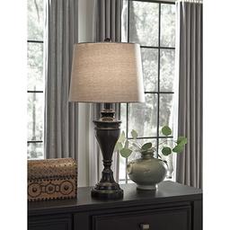Signature Design by Ashley Darlita 2pc. Metal Table Lamps