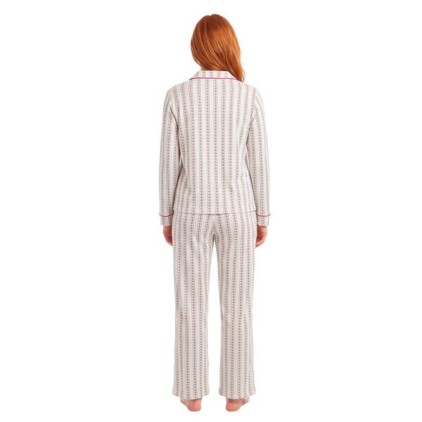 Womens Cath Kidston Long Sleeve Floral/Dot/Stripe Pajama Set