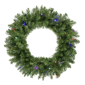 Northlight 24in. Multi LED Lights Rockwood Pine Christmas Wreath - image 1