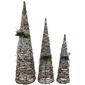Northlight Seasonal LED Pine and Berries Cones - Set of 3 - image 3