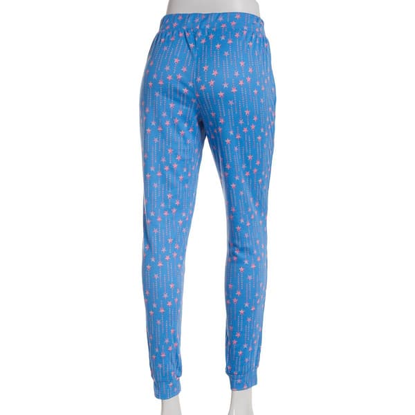 Plus Size Dollhouse Star Trails Brushed Poly Rib Joggers