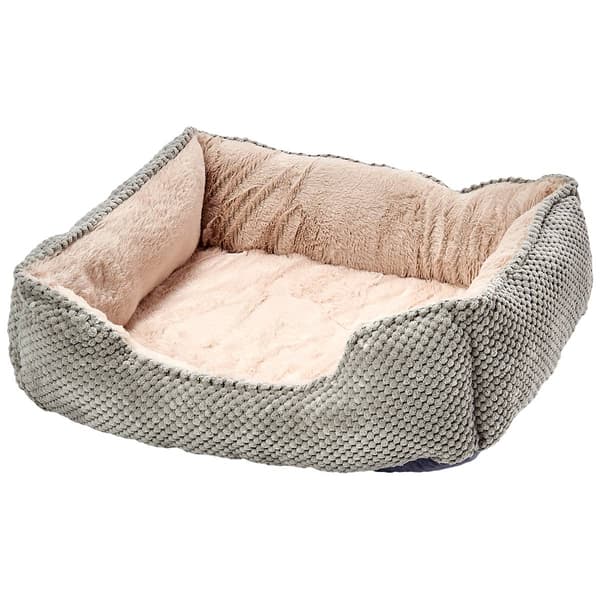 Comfortable Pet Pineapple Velvet Orthopedic Pet Bed - image 