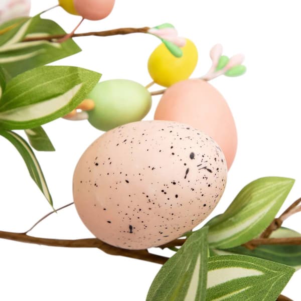 Northlight Seasonal Easter Eggs & Flower Buds Artificial Garland