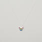 Disney Rhodium Plated Minnie Mouse Pendant Necklace - image 1