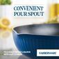 Farberware Style 3qt. Nonstick Cookware Saucepan w/ Straining Lid - image 3