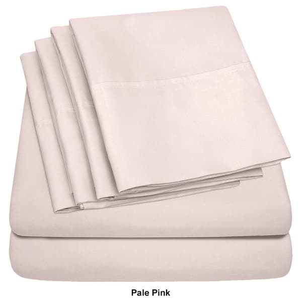 Sweet Home Collection 1500 TC Solid Brushed Microfiber Sheets Set