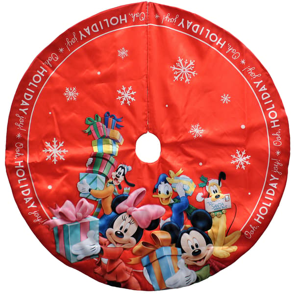 Kurt S. Adler 48in. Disney&#40;R&#41; Mickey And Friends Tree Skirt - image 