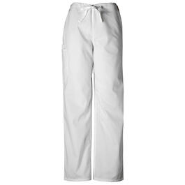 Unisex Cherokee Short Drawstring Pants - White