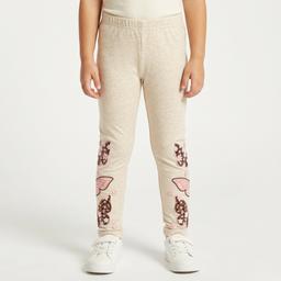 Girls (4-6x) Freestyle Revolution Puff Butterfly Leggings