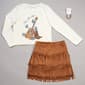 Girls (7-14) Tween Diva Western Top & Fringe Skort Dress - image 1