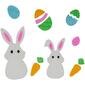 Northlight Seasonal Easter Gel Window Clings -  Set of 6 - image 3