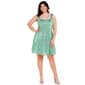 Juniors Plus Jump Sequin Skater Dress - image 1
