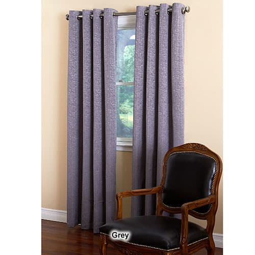 Portland Room Darkening Foam Back Grommet Curtain Panel