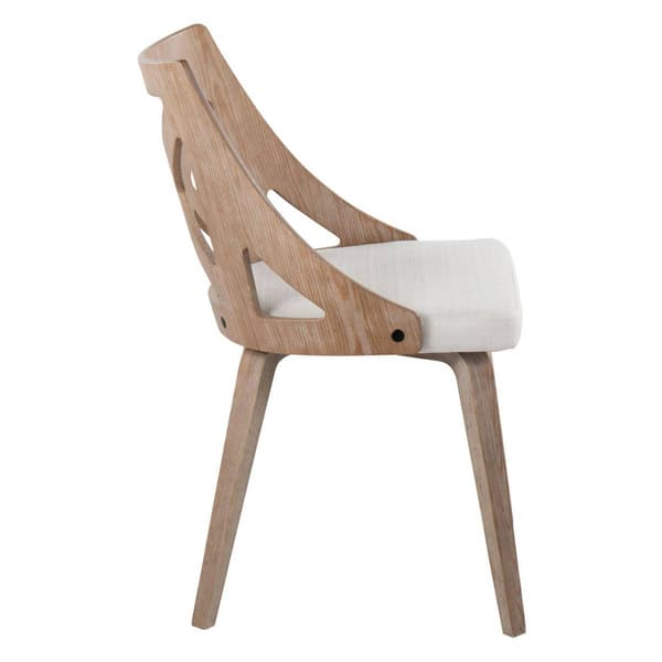 LumiSource Charlotte Farmhouse Dining Chairs - Set of 2