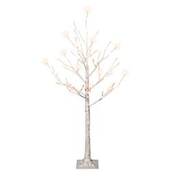 Puleo International 4ft. Pre-Lit Artificial Christmas Twig Tree
