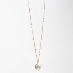 Design Collection Gold-Tone Glass/Pearl Necklace