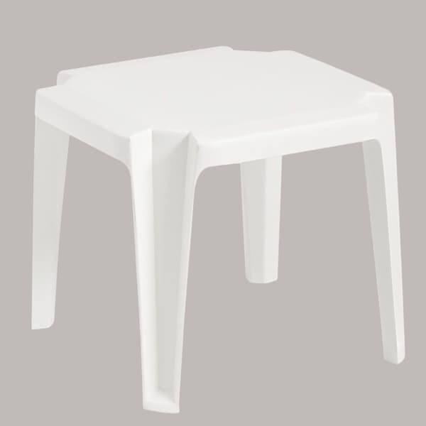 Grosfillex Miami Square Low Table - White - image 
