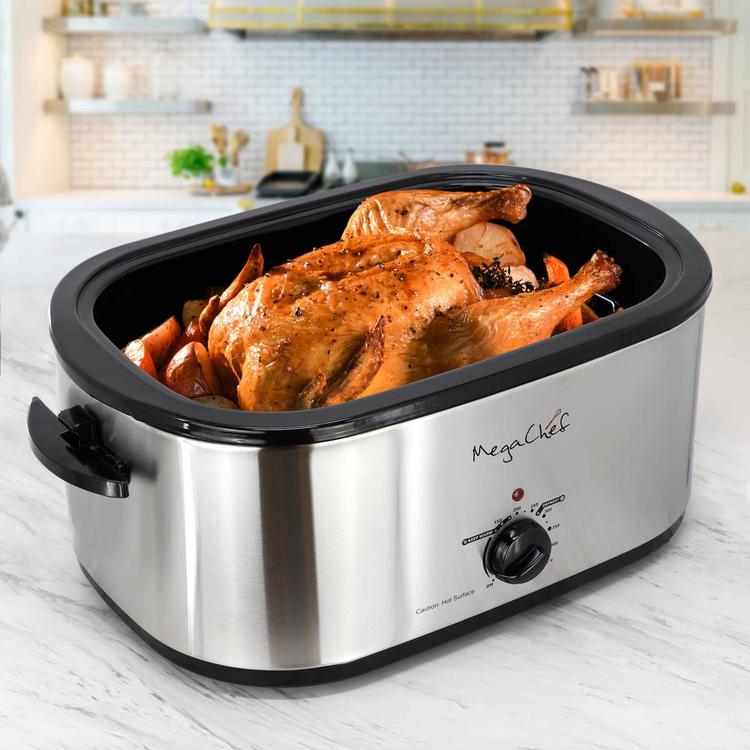 MegaChef 22qrt. Electric Roaster Oven w/ Lid
