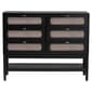 Baxton Studio Shirin Mid-Century Wood 6-Drawer Dresser - image 3