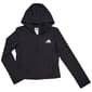 Girls (7-16) adidas® Hooded Full Zip Marled Jacket - image 2