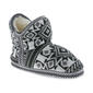 Womens Capelli New York Tribal Knit Bootie Slippers - image 1