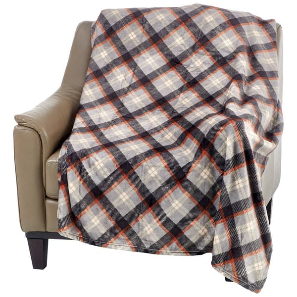 Ashley Cooper™ Ford Plaid Plush Throw