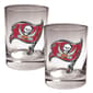 NFL Tampa Bay Buccaneers 14oz. Rocks Glass Set - image 1