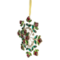 Northlight 6.5in. Gem Stone Flowers Snowflake Christmas Ornament - image 4