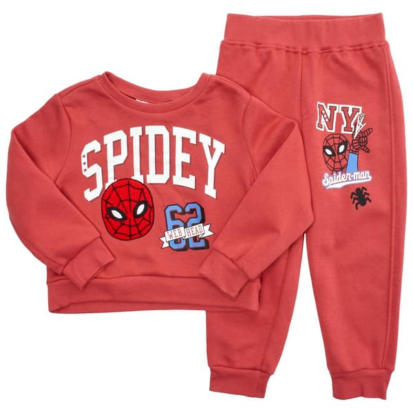 Toddler Boy Spider-Man Future Hero Sweatshirt & Jogger Set - image 