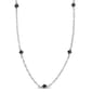 Radiant Rainbow(tm) 1ctw. Black Bead Diamond Necklace - image 1