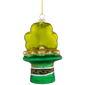 Northlight Shamrock & Leprechaun Hat Glass Christmas Ornament - image 5