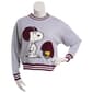 Juniors Peanuts(tm) Chenille Helmet Snoopy Fleece Sweatshirt - image 1