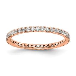 Endless Affection(tm) Rose Gold 14kt. Eternity Band