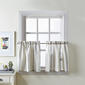 McKenzie Woven Striped Tier Panel Curtains - image 2