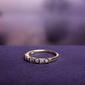 Diamond Classics&#8482; 10kt. Gold 1/4ct. Round & Baguette Diamond Ring - image 6