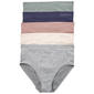 Womens Nautica 5pk. Seamless Logo Brief Panties - NT2321-5PKB - image 1