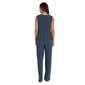 Womens R&M Richards 2-Piece Mock Metallic Rib Pants Set - image 4