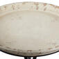 9th & Pike&#174; White Iron And Pine Country Accent Table - image 5