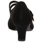 Womens Easy Street Meryl Black Suede Pumps - image 3