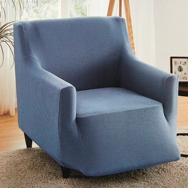 Teflon Embossed Stretch Recliner Slipcover - image 